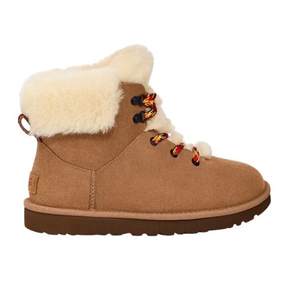UGG® Classic Mini Alpine Lace Boots - Picture 2 of 11